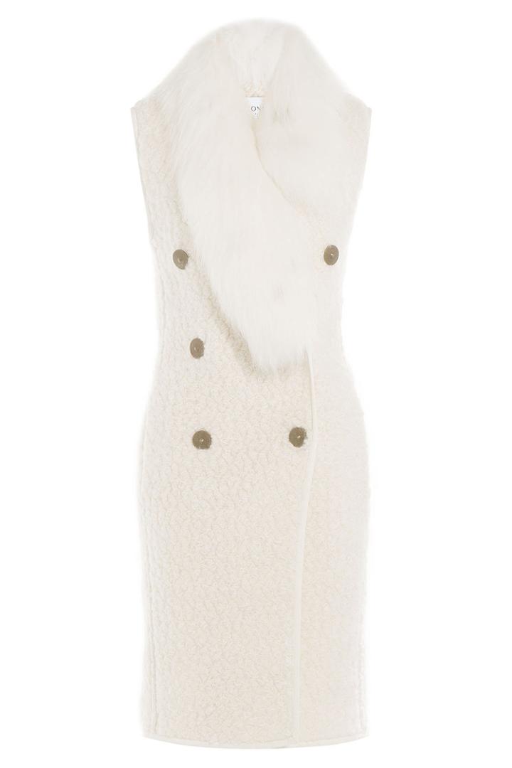 Vionnet Vionnet Knitted Vest With Wool And Mohair