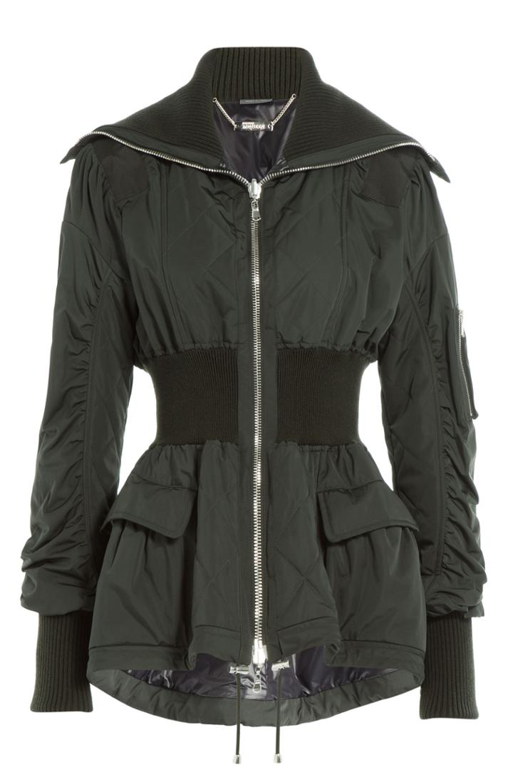 Alexander Mcqueen Alexander Mcqueen Tailored Parka - Black