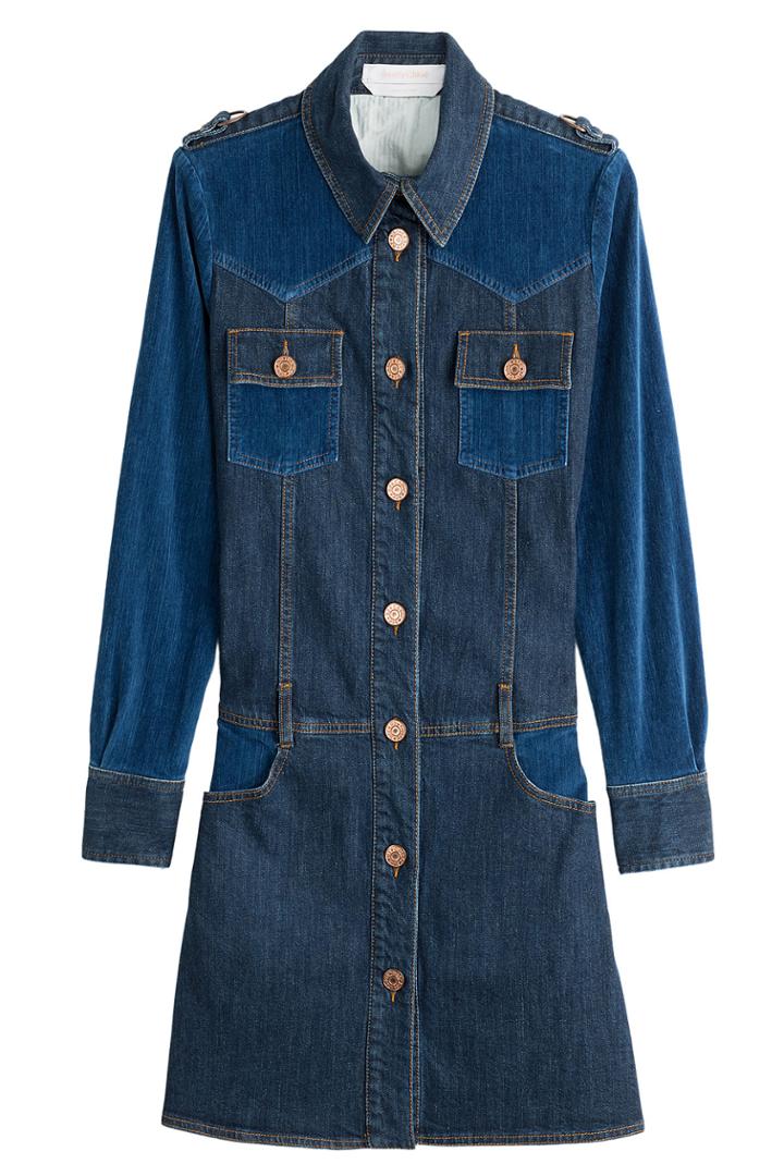 See By Chloé See By Chloé Denim Dress - Blue