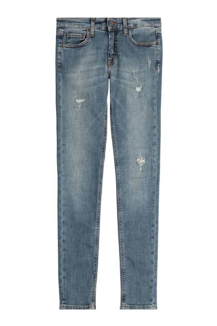 Victoria Beckham Denim Victoria Beckham Denim Distressed Skinny Jeans - None