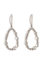 Susan Foster Susan Foster 14k White Gold Chandelier Earrings With Diamonds - None