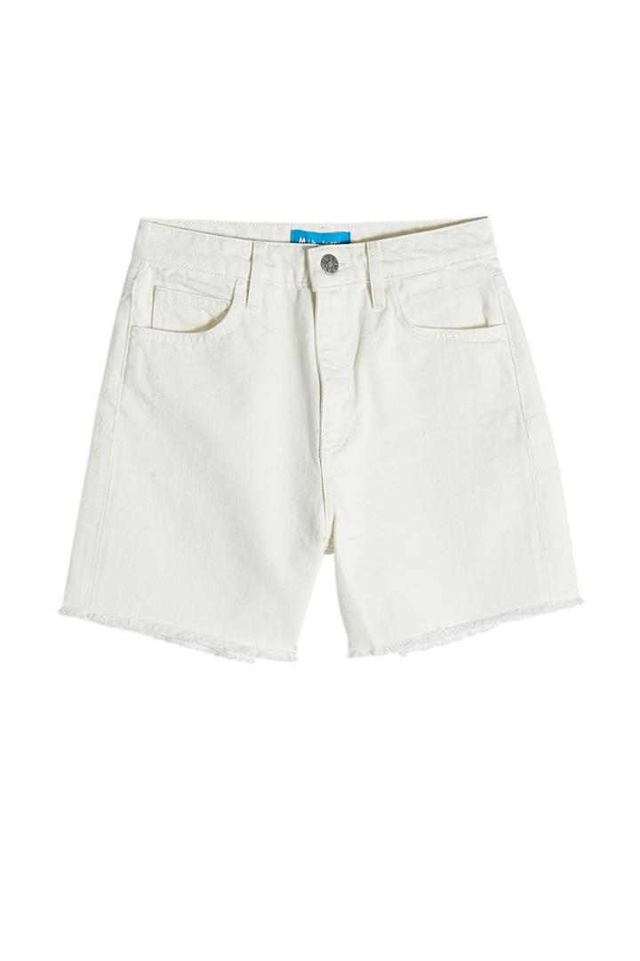 M I H M I H High-waisted Cut-off Denim Shorts