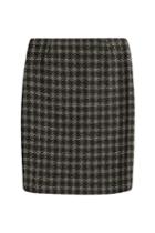 Sonia Rykiel Sonia Rykiel Wool-blend Plaid Skirt - None
