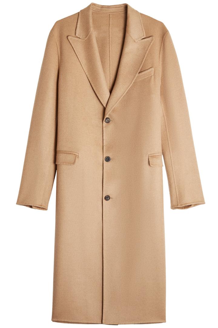 Alexander Mcqueen Alexander Mcqueen Camel Hair Coat