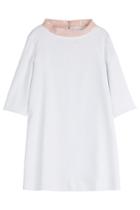 Courreges Courreges Mini Dress With Textured Collar - Multicolored