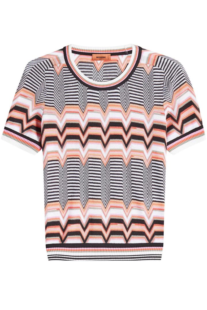 Missoni Missoni Printed Top With Wool