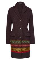Etro Etro Coat With Wool, Alpaca And Silk