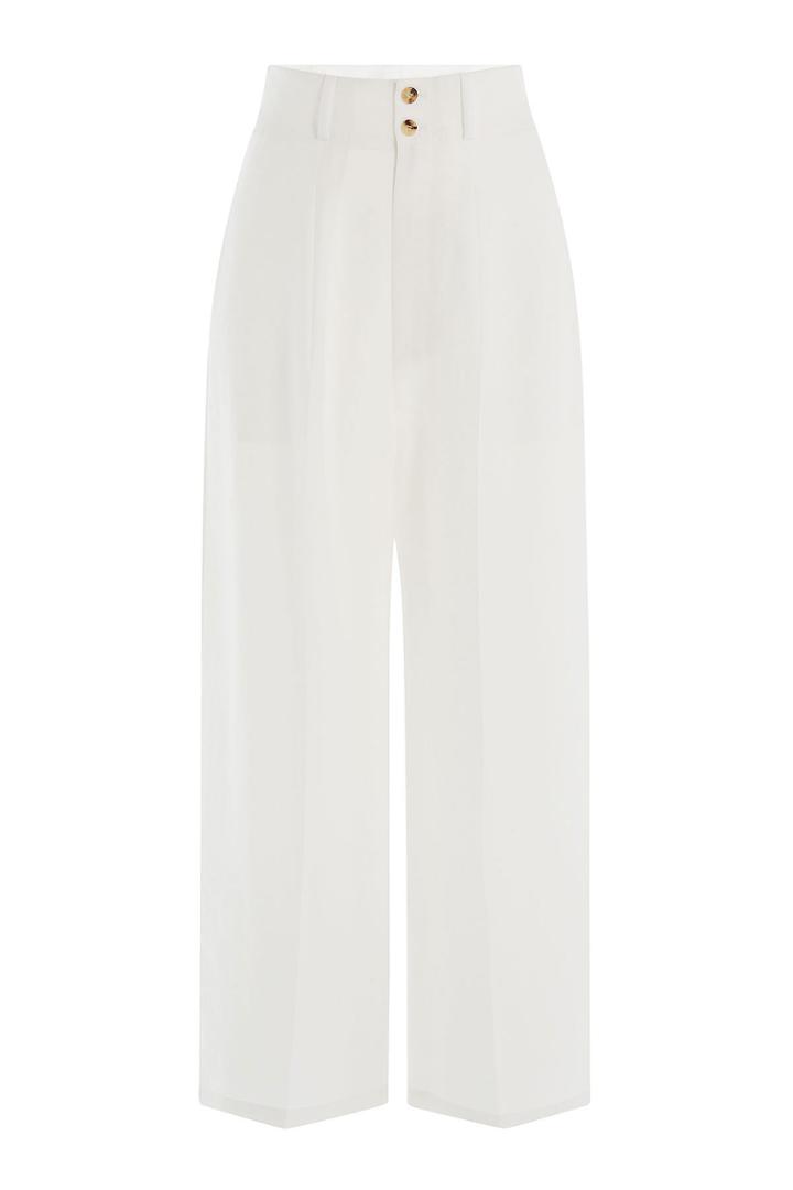 Mcq Alexander Mcqueen Mcq Alexander Mcqueen Wide Leg Pants - White