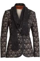 Missoni Crochet Knit Blazer