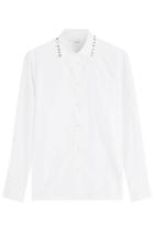 Valentino Valentino Rockstud Cotton Shirt - White