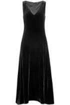 Theory Theory Velvet Gown With Silk
