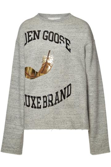Golden Goose Deluxe Brand Golden Goose Deluxe Brand Cereda Printed Cotton Sweatshirt