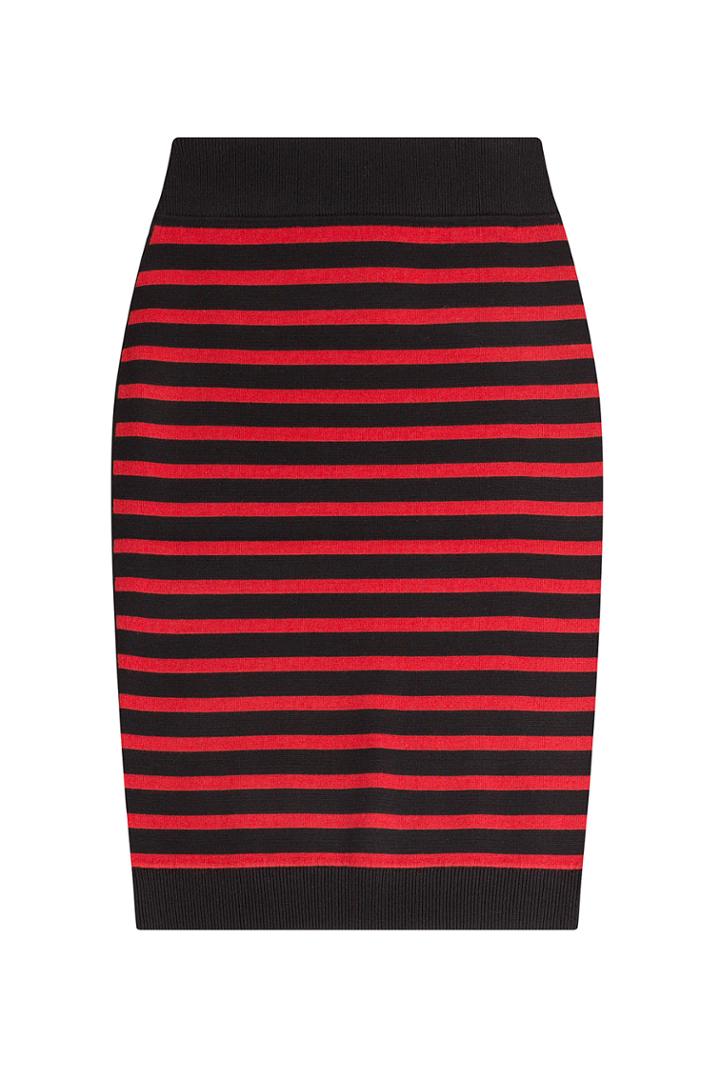 Marc By Marc Jacobs Marc By Marc Jacobs Striped Merino Wool Skirt - Stripes