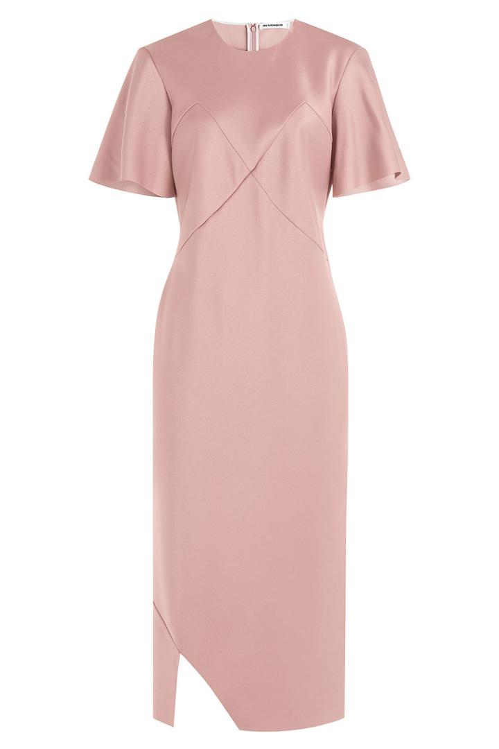 Jil Sander Jil Sander Satin Dress