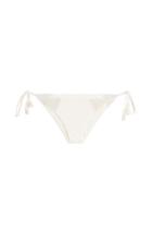Eberjey Eberjey Sacred Stitch Dune Bikini Bottoms - White