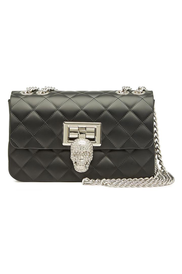 Philipp Plein Philipp Plein Quilted Shoulder Bag With Crystals