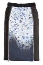 Preen Preen Ilex Skirt In White Flower