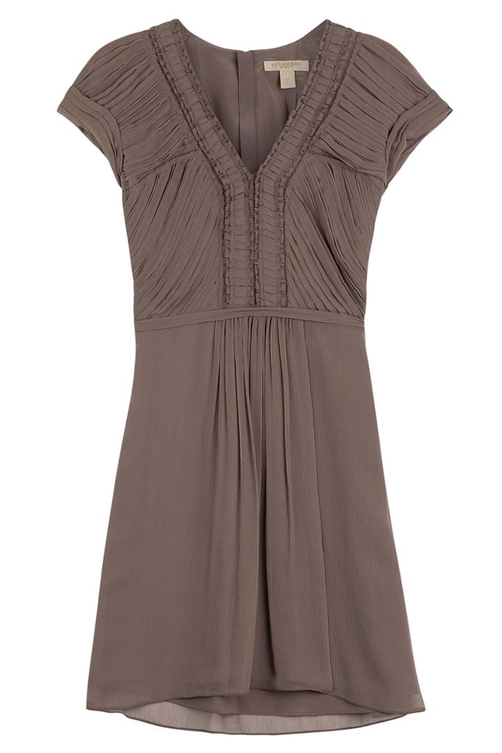 Burberry Brit Burberry Brit Silk Dress - Grey