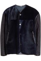 Jil Sander Jil Sander Providence Kangaroo Fur Jacket With Leather
