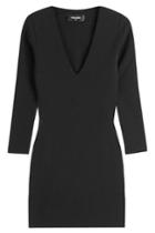 Dsquared2 Dsquared2 Wool Blend Sweater Dress - Black