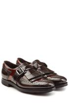 Churchs Churchs Leather Monk Shoes With Fringe - Brown