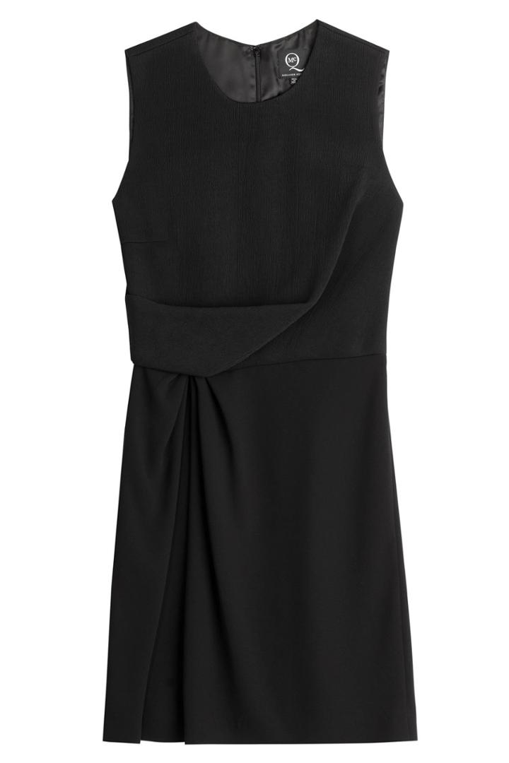 Mcq Alexander Mcqueen Mcq Alexander Mcqueen Draped Dress - Black