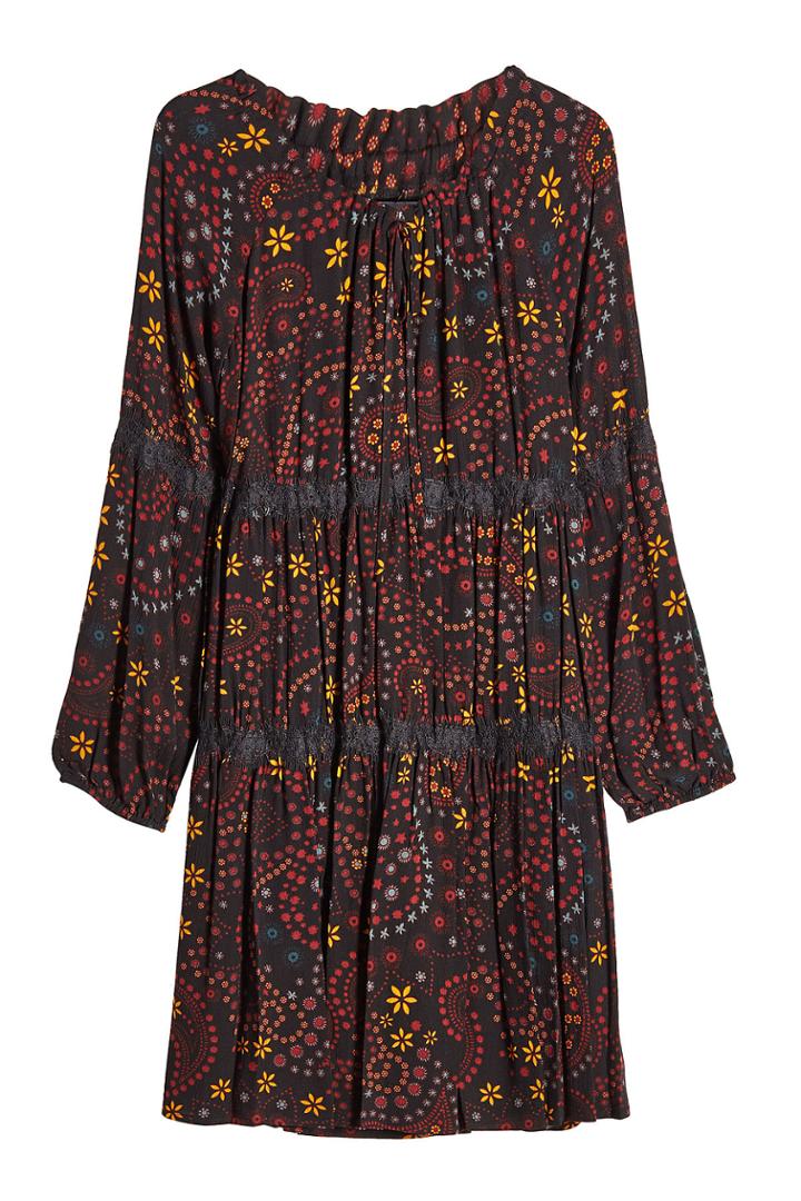 Steffen Schraut Steffen Schraut Printed Dress With Lace