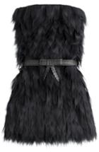 Fendi Bandeau Dress With Silver Fox