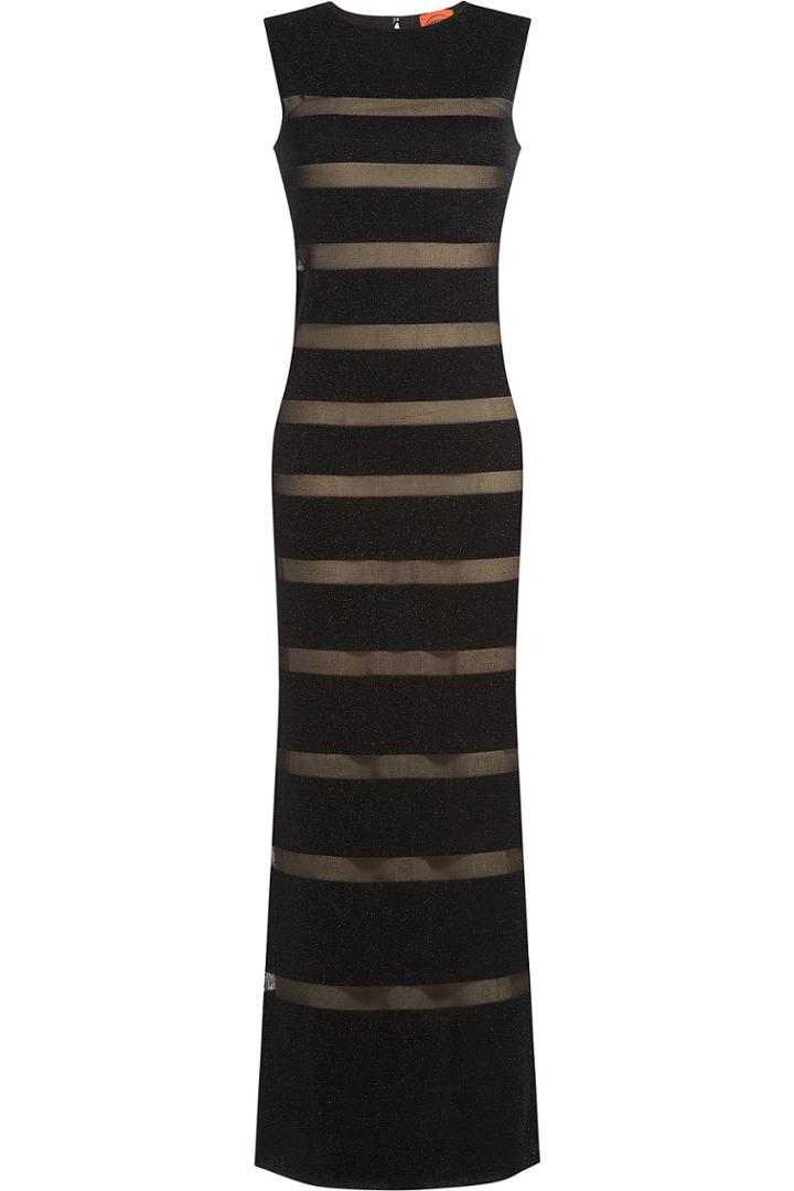 Missoni Missoni Silk Striped Maxi-dress - None
