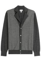 Brioni Brioni Cardigan With Silk, Wool And Cashmere