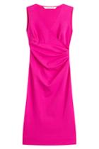 Diane Von Furstenberg Diane Von Furstenberg Dress With Gathered Waist - Magenta