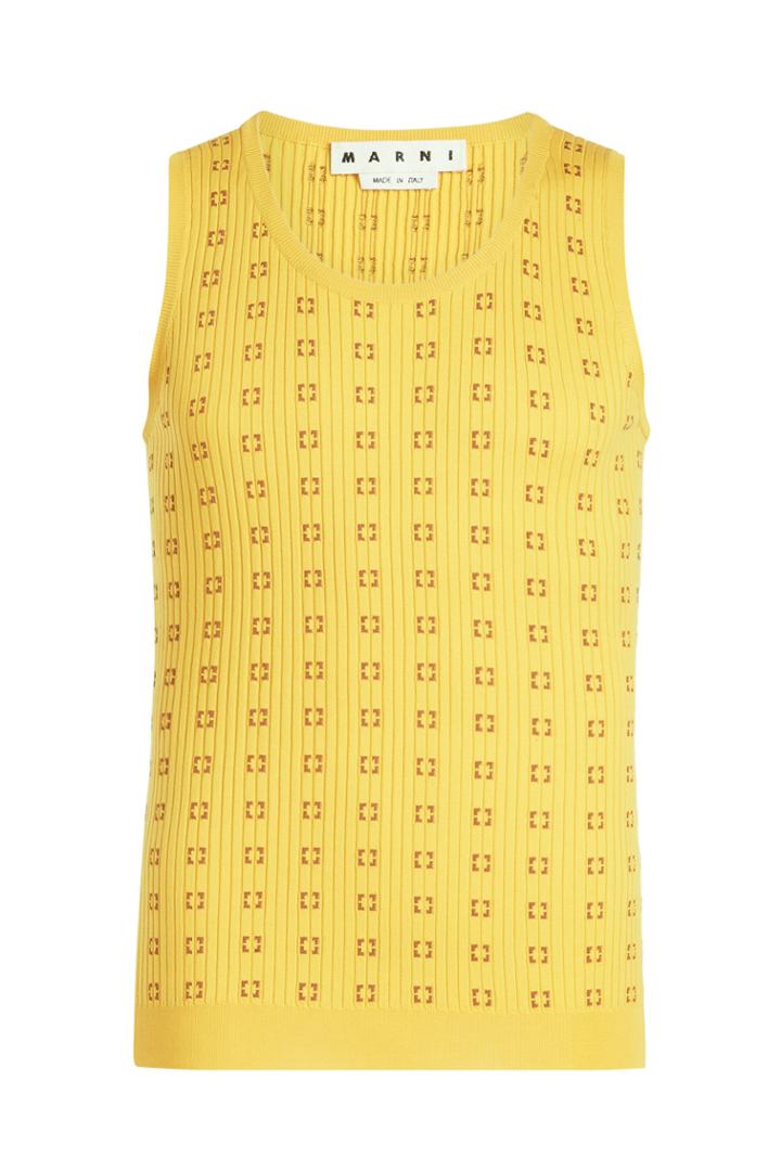 Marni Marni Printed Cotton Tank