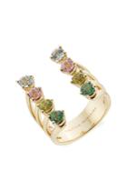 Delfina Delettrez Delfina Delettrez 9kt Gold Ring With Topaz And Peridot