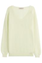 Nina Ricci Nina Ricci Mohair Blend Pullover With Wool - Yellow