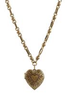 Etro Etro Heart Locket Necklace - Gold
