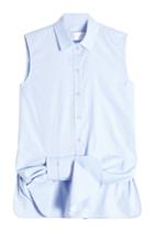 Victoria Victoria Beckham Victoria Victoria Beckham Sleeveless Cotton Blouse With Bow Detail