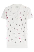 Kenzo Kenzo Cactus Print Polo Shirt