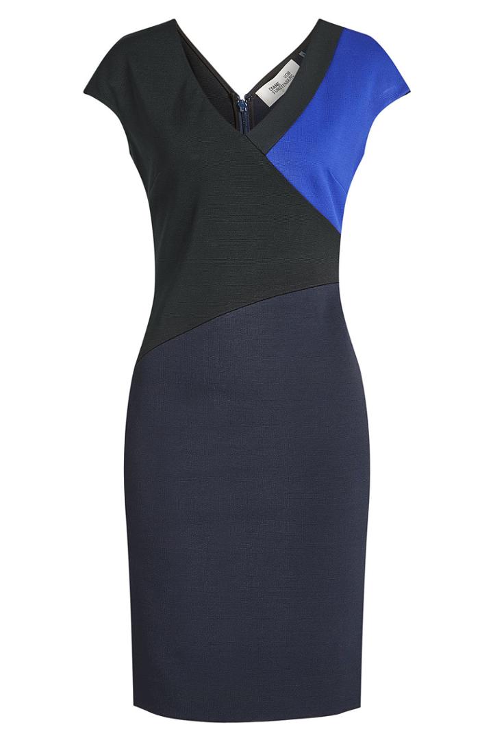 Diane Von Furstenberg Diane Von Furstenberg V-neck Banded Dress