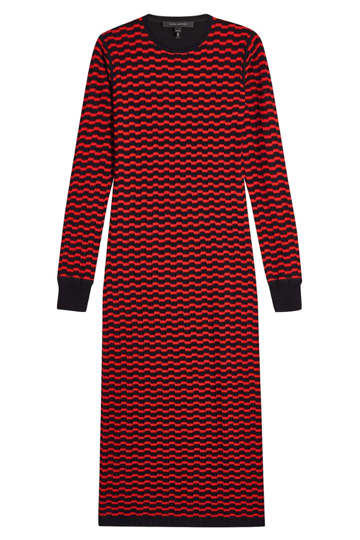 Marc Jacobs Marc Jacobs Merino Wool Midi Dress