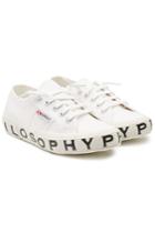 Philosophy Di Lorenzo Serafini Philosophy Di Lorenzo Serafini X Superga Sneakers