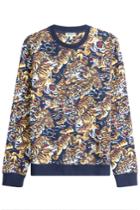Kenzo Kenzo Cotton Tiger Print Sweatshirt - Multicolor