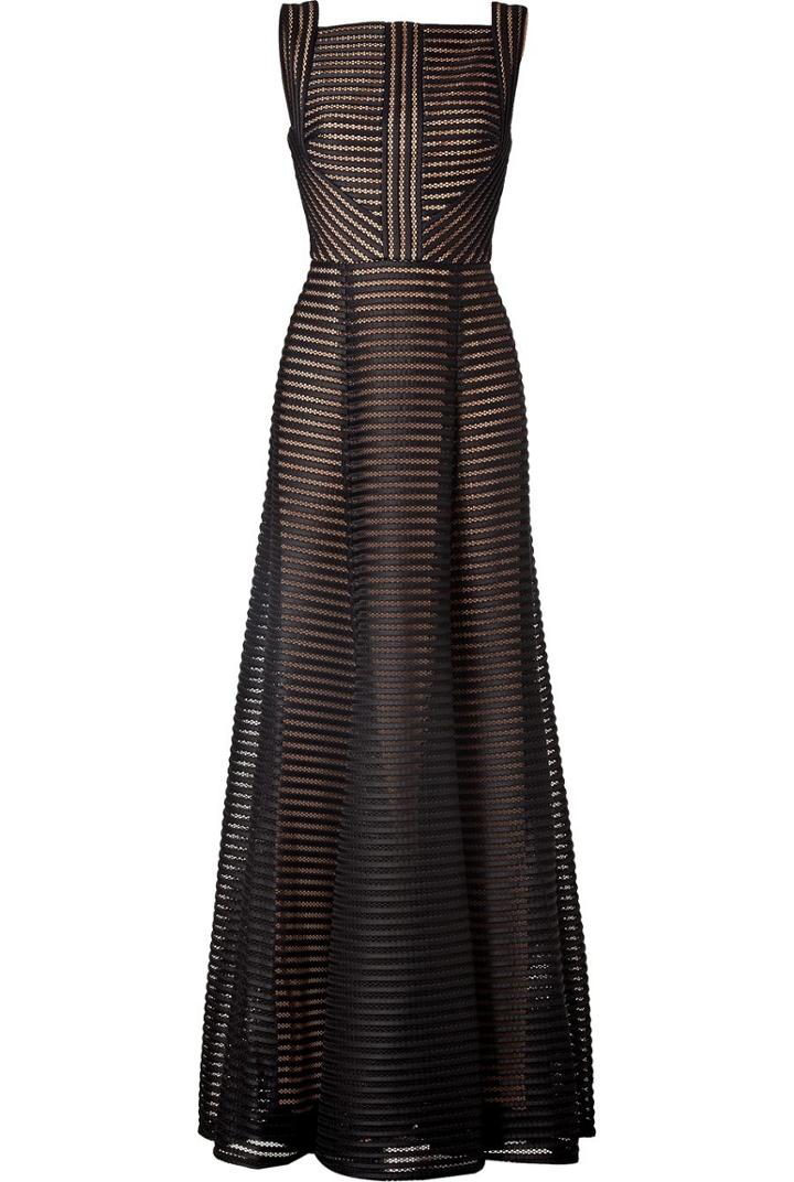 Elie Saab Fantasy Fabric Floor-length Gown