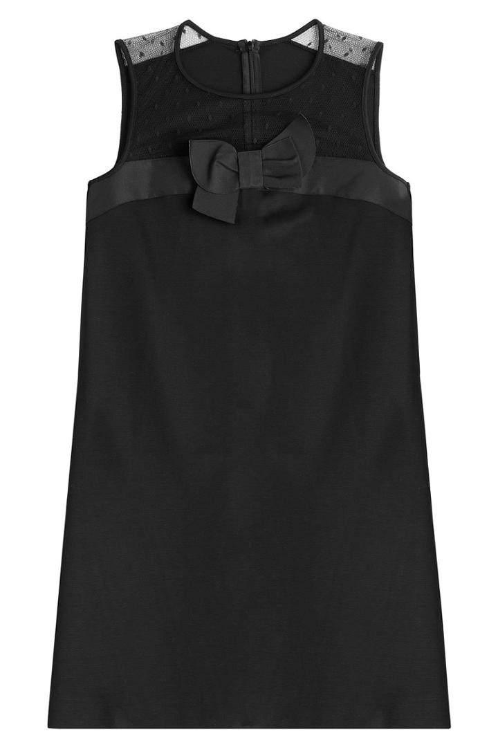 R.e.d. Valentino R.e.d. Valentino Shift Dress With Point D'esprit - None