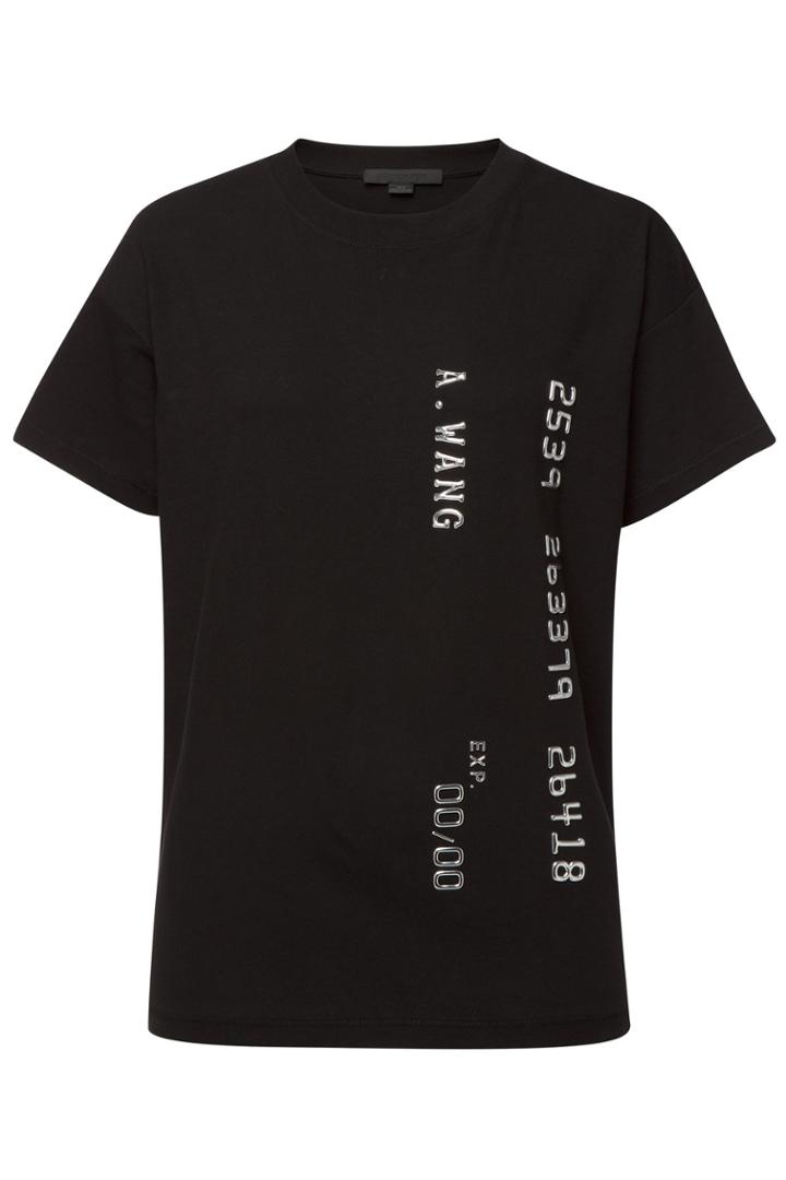 Alexander Wang Alexander Wang Embellished Cotton T-shirt