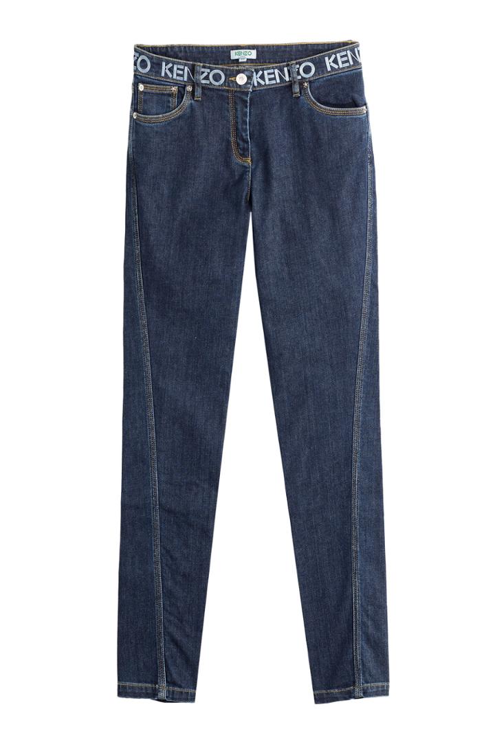 Kenzo Kenzo Super Stretch Denim Skinny Jeans - Blue