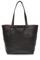 Marc Jacobs Marc Jacobs Wingman Shopping Leather Tote - Black