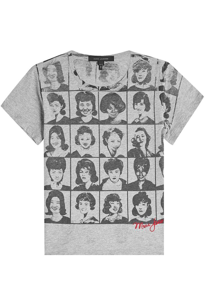 Marc Jacobs Marc Jacobs Yearbook Printed Cotton T-shirt