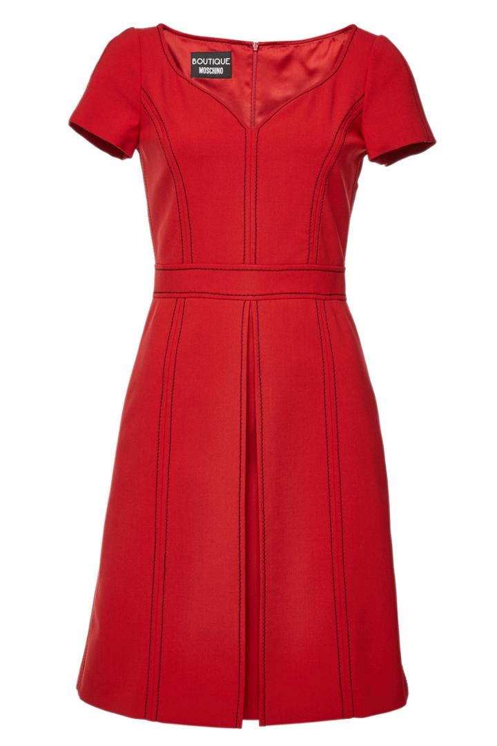 Boutique Moschino Boutique Moschino Mini Dress With Virgin Wool