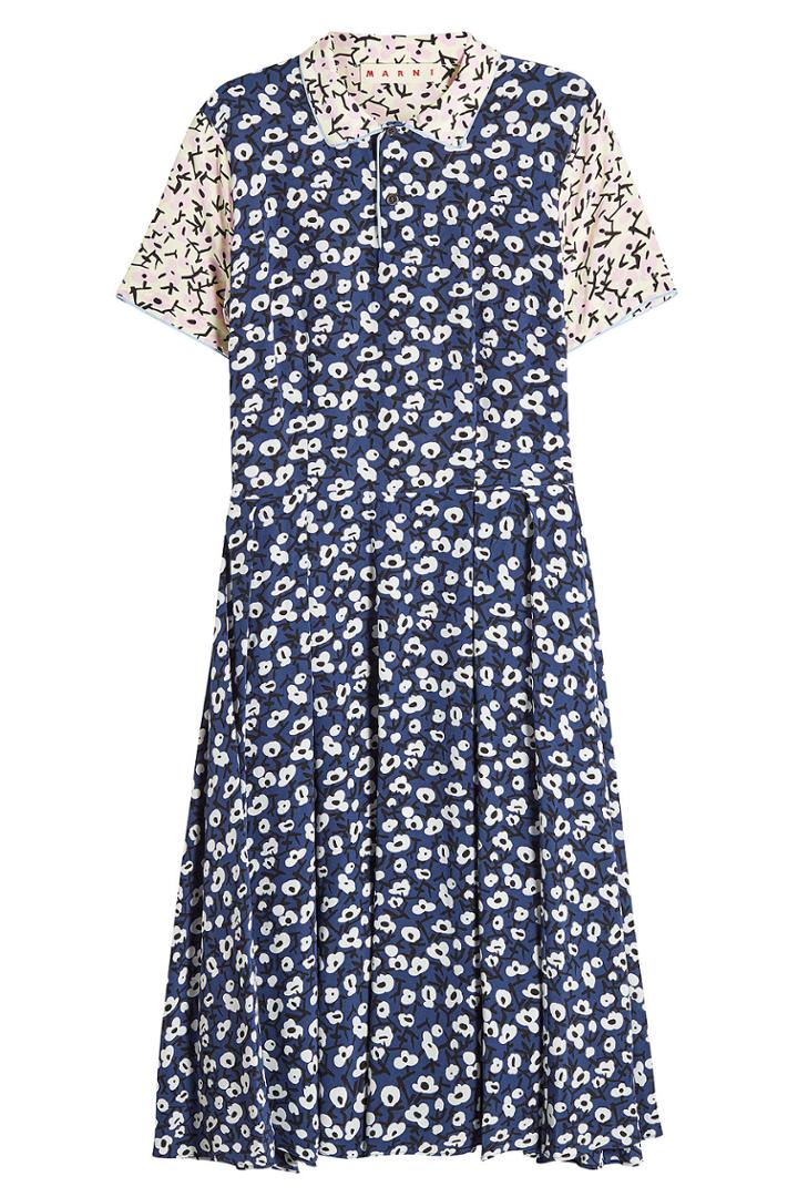 Marni Marni Printed Silk Dress