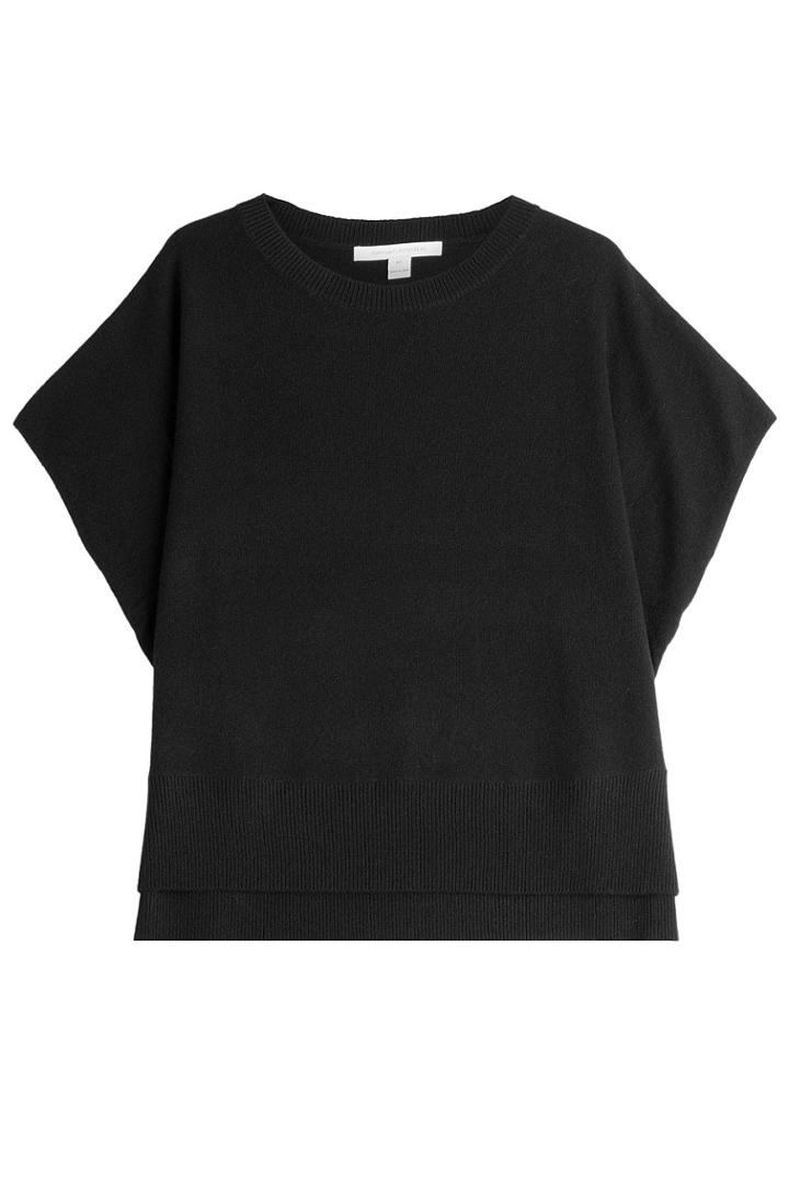 Diane Von Furstenberg Diane Von Furstenberg Cashmere Top - Black
